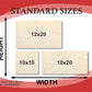 Clearance Baltic Birch Sheets - Glowforge Ready - B/BB Premium Wood 1/8" or 1/4" (3mm or 6mm)