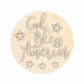 Unfinished Wood God Bless America Door Sign Kit | Wood Craft Cutouts | 1/4" Thick |