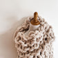 Hickory Tree Arm Knit Shawl Pattern – Easy Beginner Arm Knitting Project