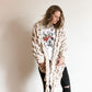 Hickory Tree Arm Knit Shawl Pattern – Easy Beginner Arm Knitting Project