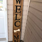 Unfinished Wood Dog Bone Shape - Animal - Pet - Craft - up to 46" DIY