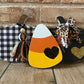 Unfinished Wood Candy Corn Shape - Halloween - Craft - up to 46" DIY
