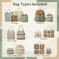 200 Luxury Crochet Handbag Patterns: From Structured Chic to Boho Dreams – Instant Access PDF