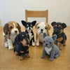 Dog Crochet Bundle Collection Amigurumi Bundle Included, French Bulldog, English Bulldog, Chihuahua, Dachshund, Beagle, German Shepherd