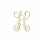 Unfinished Individual Wood Monogram Personalized - Weddings - Nursery - Wall Hang - up to 46" High DIY