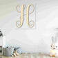 Unfinished Individual Wood Monogram Personalized - Weddings - Nursery - Wall Hang - up to 46" High DIY