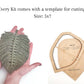 Macrame leaf/feather DIY craft kit. DIY home decor.