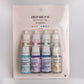 Resin Craft Alcohol Inks in Pink, blue, yellow, turquoise, lime green, gold, white
