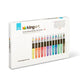 Mixed Media Gel Stick Crayons - 12 Metallic Colors