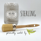 Miss Lillian's NO WAX Chock Paint - Sterling