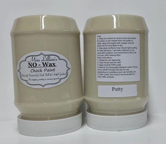 Miss Lillian's NO WAX Chock Paint - Putty