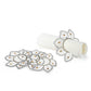 Diamond Art Lucite Napkin Rings