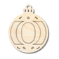 Unfinished Wood Layered Letter Christmas Ornaments | A-Z | 2 Piece | 5" Tall | 1/8" Wood | Wood Craft DIY