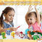 Krrbsr Christmas Gifts Crochet Kit 6PCS DIY Animal Amigurumi Yarn Craft Kit
