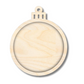Unfinished Wood Layered Frame Christmas Ornaments | 7 Options | 2 Piece | 5" - 6" Tall | 1/8" Wood | Wood Craft DIY