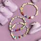 Pastel Brights Polymer Heishi and Letter DIY Bead Box