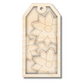 Unfinished Wood Layered Christmas Gift Tags | 14 Options | 3 Piece | 4"-6" Tall | 1/8" Wood | Wood Craft DIY