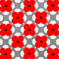 Poppy Quilt Pattern - Paper Print Version, Mailed
