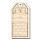 Unfinished Wood Layered Christmas Gift Tags | 14 Options | 3 Piece | 4"-6" Tall | 1/8" Wood | Wood Craft DIY