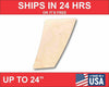 Unfinished Wood Block Symbol Comma - Craft - up to 46" DIY