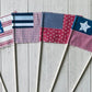 Summer Flags Sewing Pattern - Paper Print Pattern, Mailed