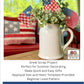 Summer Flags Sewing Pattern - Paper Print Pattern, Mailed