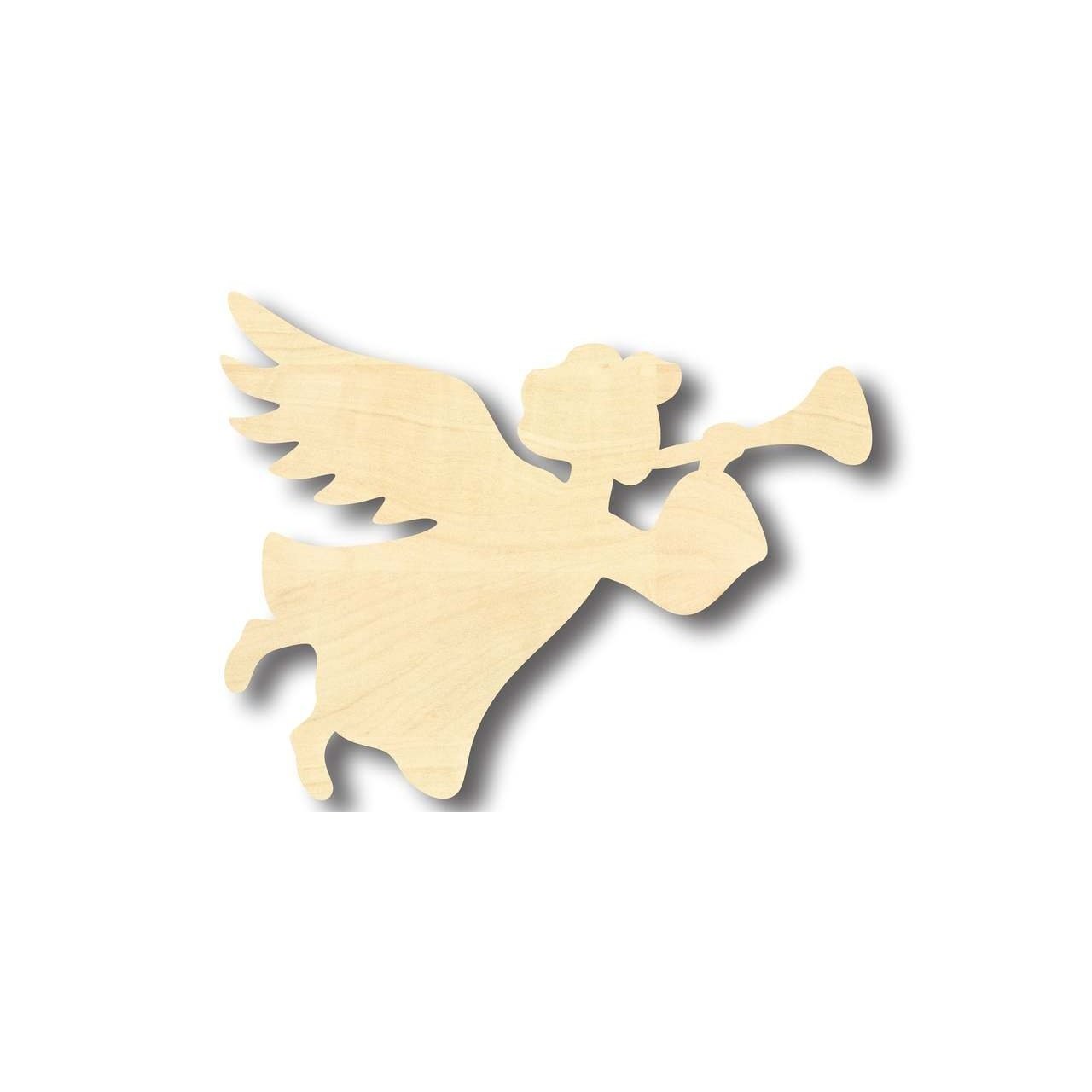 Unfinished Wood Angel Shape - Heaven - Christmas - Craft - up to 46" DIY
