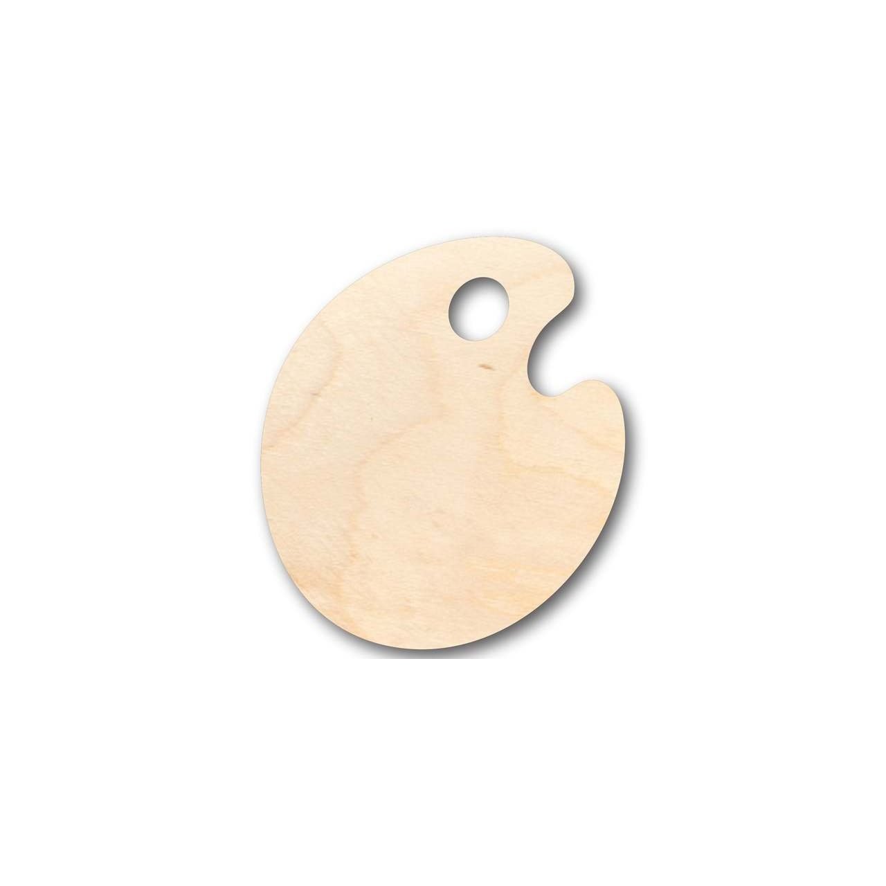 Unfinished Wood Artist Paint Palette Shape - Craft - up to 46" DIY