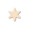 Unfinished Wood Asterisk Symbol - Craft - up to 46" DIY