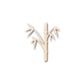 Unfinished Wood Bamboo Shape - Craft - up to 46" DIY