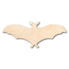 Unfinished Wood Bat Shape - Animal - Craft - up to 46" DIY