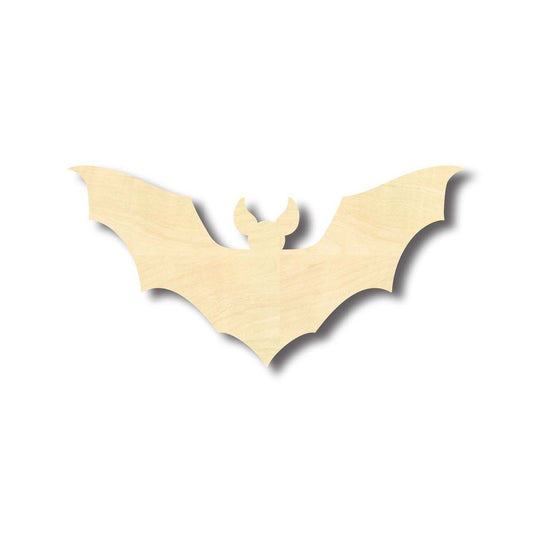 Unfinished Wood Bat Shape - Animal - Wildlife - Craft - up to 46" DIY