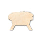 Unfinished Wood Bethlehem Manger Shape - Christmas - Craft - up to 46" DIY