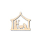 Unfinished Wood Bethlehem Nativity Shape - Christmas - Craft - up to 46" DIY