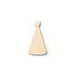 Unfinished Wood Birthday Party Hat Shape - Craft - up to 46" DIY