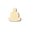 Unfinished Wood Buddha Shape - Religion - Craft- up to 46" DIY
