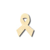 Unfinished Wood Cancer Ribbon Shape - Craft - up to 46" DIY