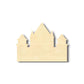 Unfinished Wood Castle Shape - Middle Ages - Craft - up to 46" DIY