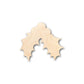 Unfinished Wood Christmas Holly Shape - Craft - up to 46" DIY