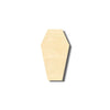 Unfinished Wood Coffin 2D Shape - Halloween - Craft - up to 46" DIY