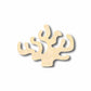 Unfinished Wood Coral Shape - Ocean - Nursery - Craft - up to 46" DIY