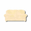 Unfinished Wood Couch Shape - Home - Craft - up to 46" DIY