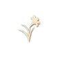 Unfinished Wood Craft Easter Lily Shape - Easter Flower - Craft up to 46" DIY