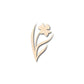 Unfinished Wood Daffodil Shape - Spring - Flower - Craft - up to 46" DIY