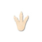 Unfinished Wood Dinosaur Foot Shape - Craft - up to 46" DIY