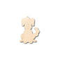 Unfinished Wood Dog Shape - Animal - Pet - Craft - up to 46" DIY