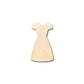 Unfinished Wood Dress Shape - Craft - up to 46" DIY