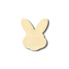 Unfinished Wood Easter Bunny Head Shape - Craft - up to 46" DIY