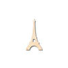 Unfinished Wood Eiffel Tower Shape - Paris - Monument - Craft - up to 46" DIY
