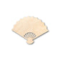 Unfinished Wood Fan Shape - Asian - Craft - up to 46" DIY